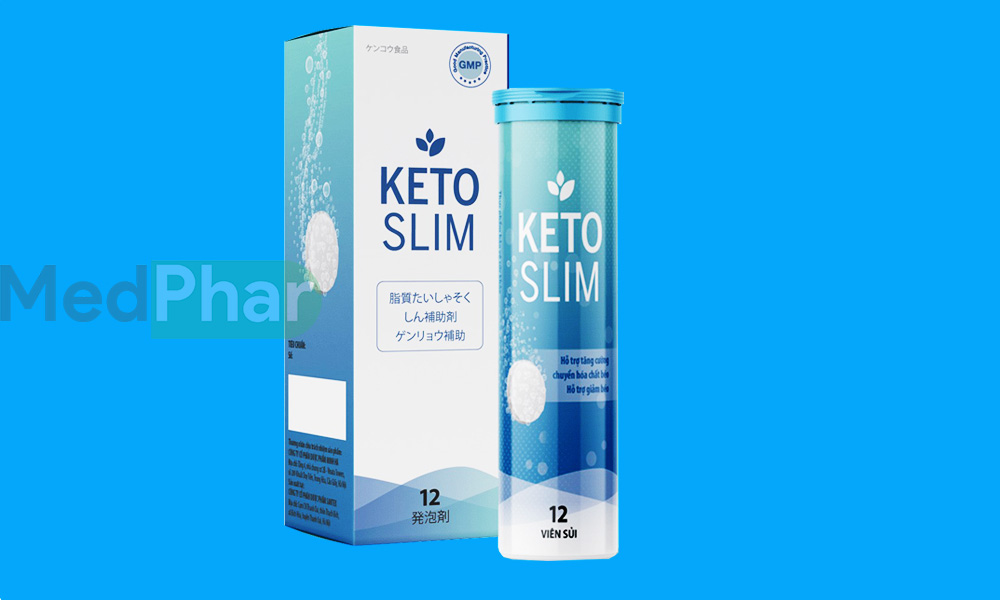 Viên sủi giảm cân Keto Slim chính hãng tại Nhà thuốc Medphar