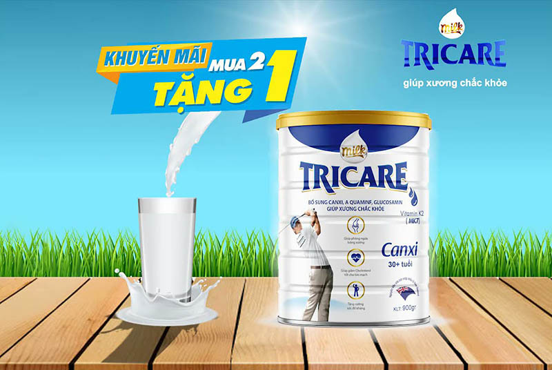 sữa milk tricare